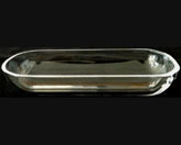Clear Quartz Boats (Round Bottom)
