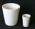 Zirconia crucibles