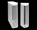 Fused quartz cuvette with Lid and round bottom
