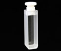 Fused quartz cuvette teflon stopper