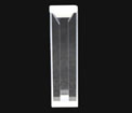 Fused quartz cuvette semi-micro cell with frosted walls Fused quartz cuvette semi-micro cell with frosted walls