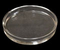 Clear Fused Quartz Round Dish