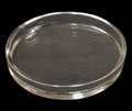 Clear Fused Quartz Round Dish