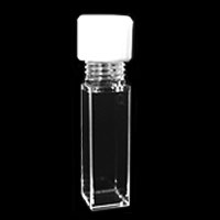 UV Quartz Cuvettes Standard Fluorometer Cell with Screw Cap - Type 3SC