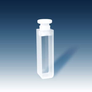 Standard UV Cell with Teflon Stopper and Round Bottom Type 21