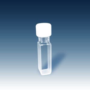Standard UV Quartz Cuvette Rectangular with Screw Cap Type 1SC