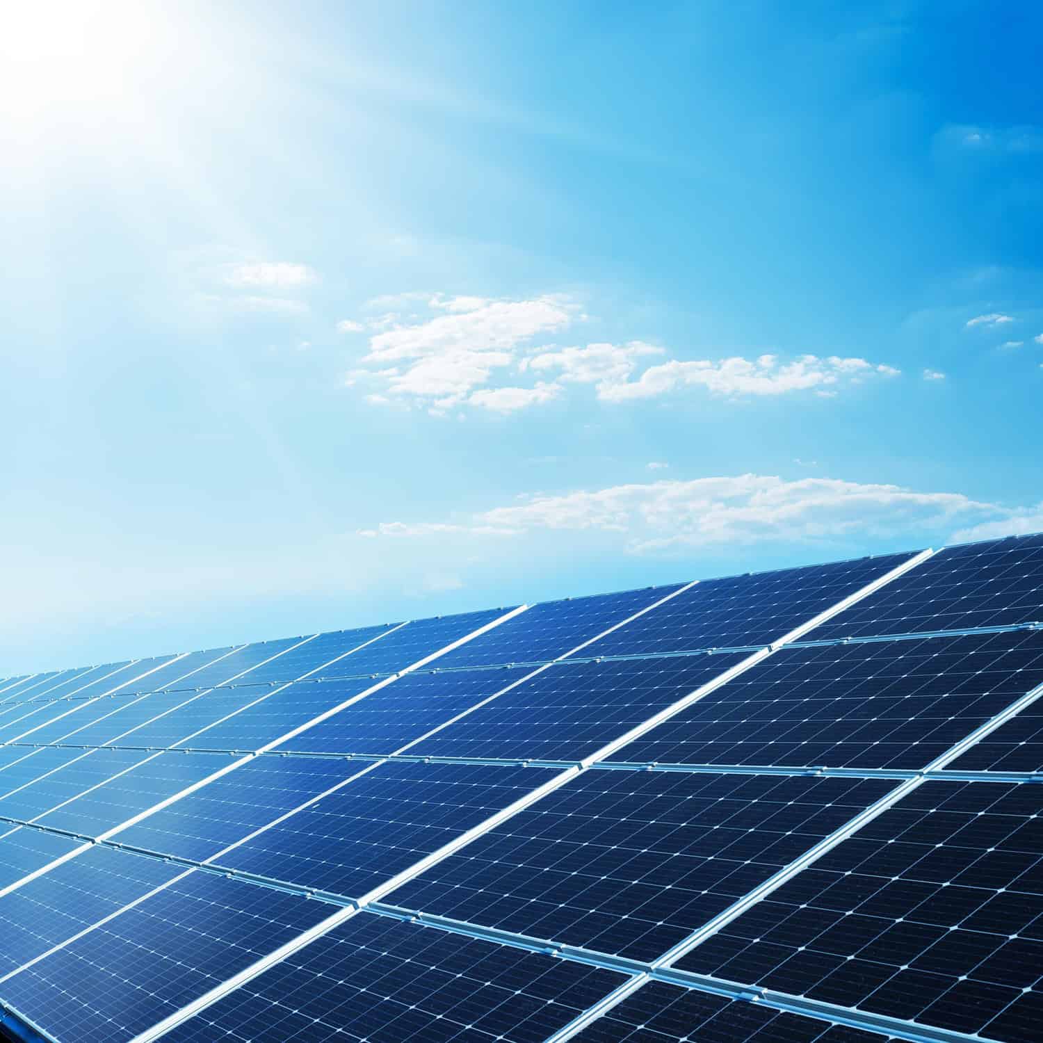 Solar panels, Solar energy. Renewable energy Alternative source